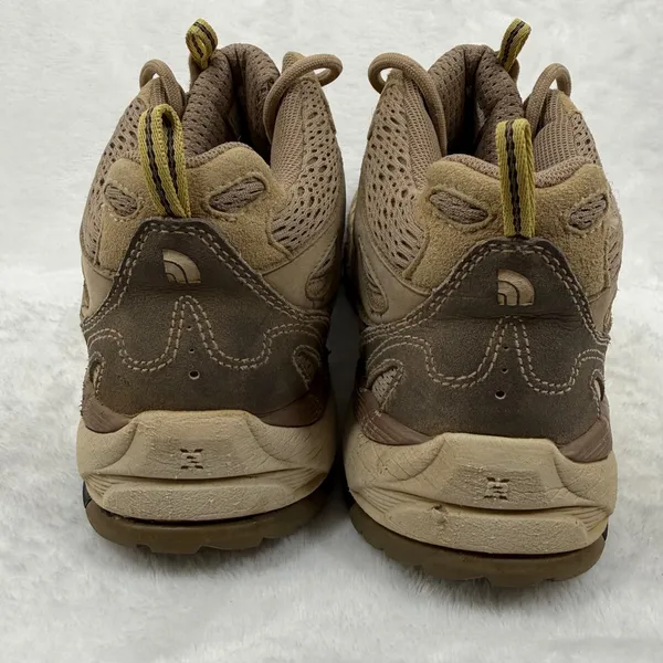The North Face Hedgehog Mid GTX Gore-Tex Hiking Boots Women Tan Brown Vibram 8.5 - Image 7