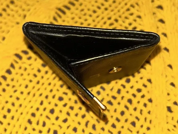 Dunhill Vintage Black Oxford Leather Coin Purse - Image 13