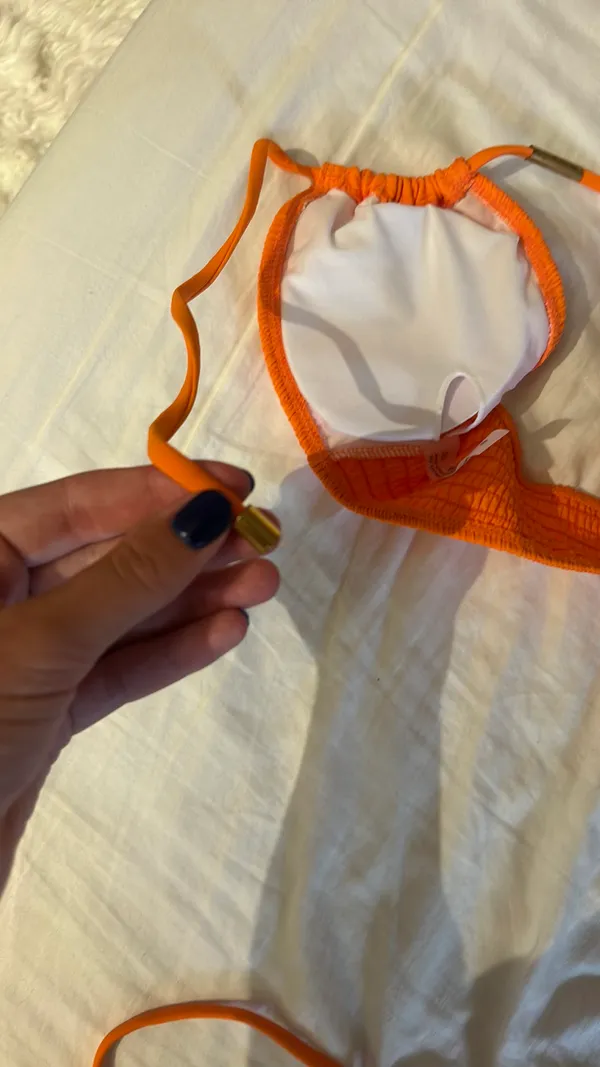 SheIn Orange Bikini - Image 2