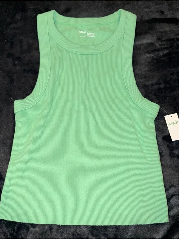 Aerie Free Spirit Ribbed Tank Top Size Medium New with tag - Image 3