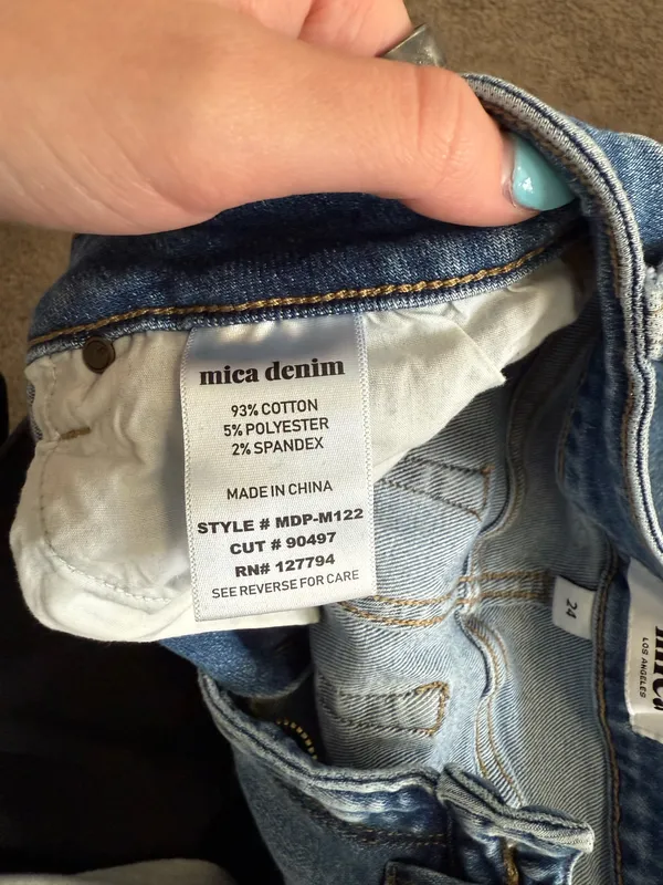 Mica jeans Blue Size 24 - Image 4