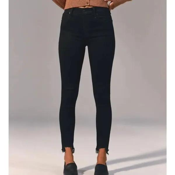 Abercrombie & Fitch the super skinny high rise ankle jeans size 25 - Image 10
