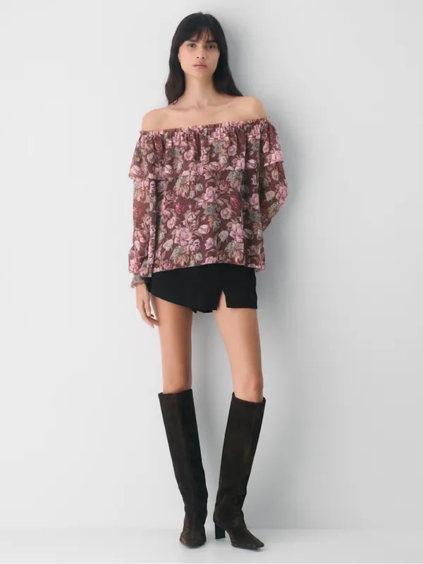 New Aritzia Wilfred Bianca Top Size Medium - Image 2