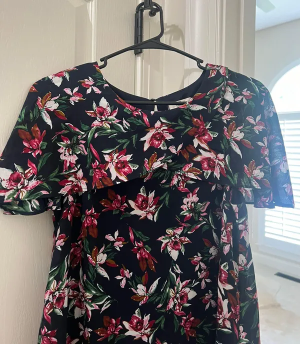 Floral Dress Small Multi - Image 4