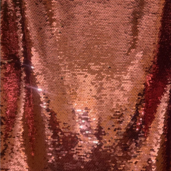 New York & Company Rose Gold Sequin sleeveless with silver sequin undertones Top - Image 2