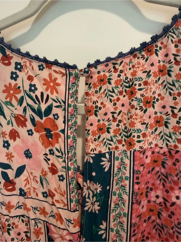 MATILDA JANE The Wildlife Patchwork Maxi Dress Perfectly Floral Boho S‎ - Image 7