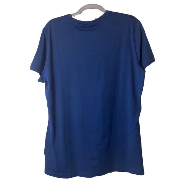 Reebok TE Graphic Tee Training‎ T-Shirt XL Extra Large Women's Blue - Image 5