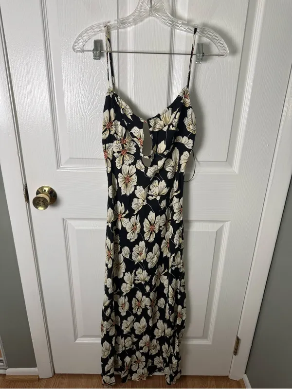 Reformation Zia Dress in Oriole L - Image 2