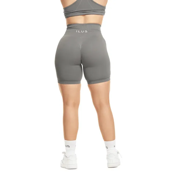ILUS Seamlux Intensify Athletic shorts Large NWT Gray - Image 4