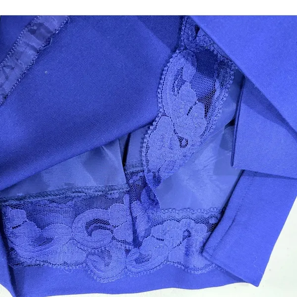 Trina Turk Romanova Cobalt Blue Cutout Sheath Dress‎ Size 14 Office Wear - Image 10