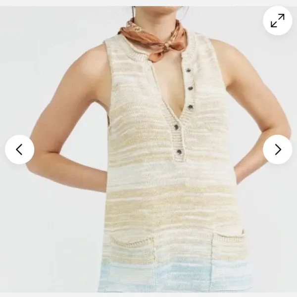 Anthropologie Daily Practice by Anthropologie Knitted Playsuit Romper - Image 2