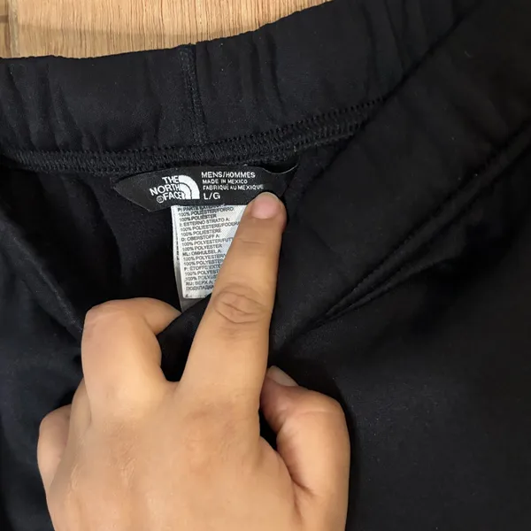 The North Face Men's Black Pants size L - Image 3