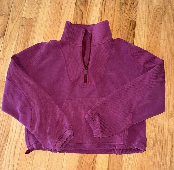 Lululemon Brushed Softstreme Half Zip 4 - Image 3