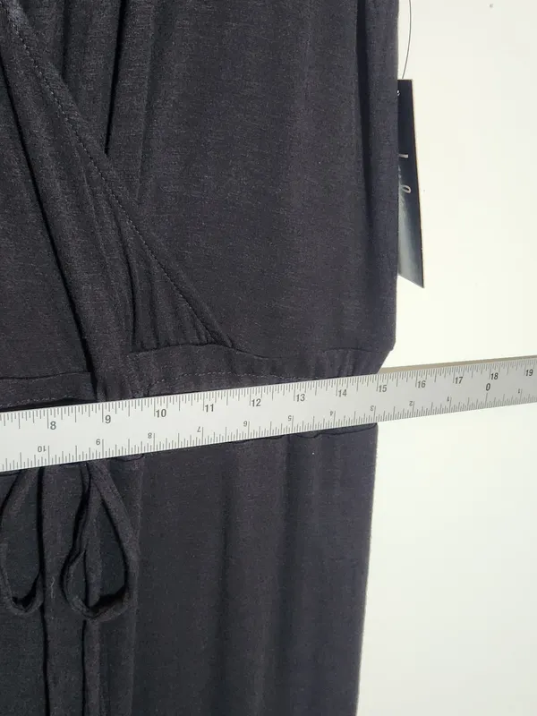 Lulus Black Surplice Jumpsuit Size Large NWT - Image 8