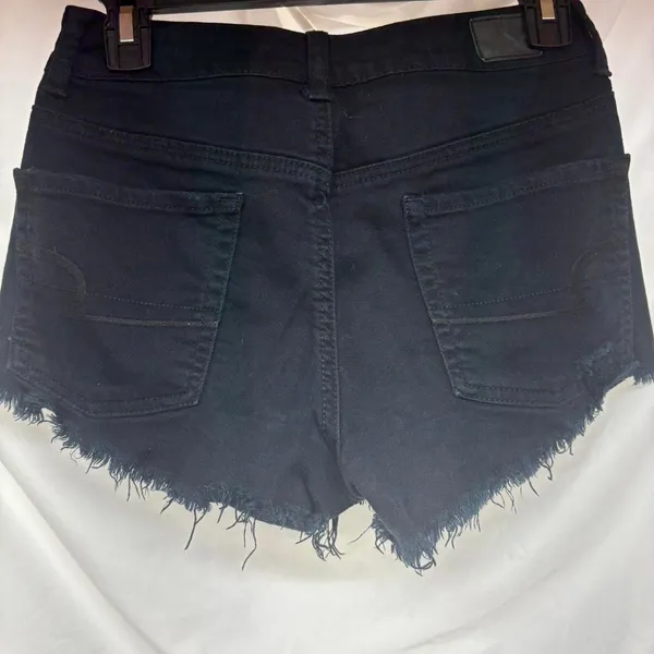 American eagle black distressed denim - Image 2