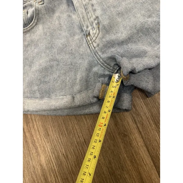 PACSUN‎ - Blue Denim Mom Shorts, Women's 26, MUST SEE! 100% Cotton - Image 7