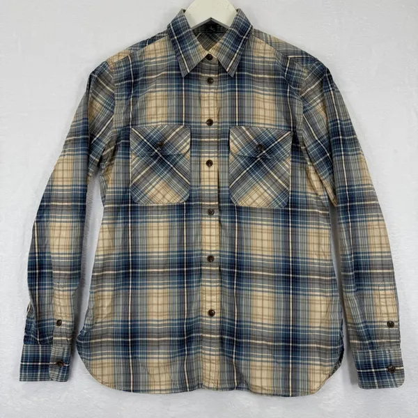Lauren‎ Jeans Company Ralph Lauren Plaid Long Sleeve Button Up Shirt Size S - Image 2