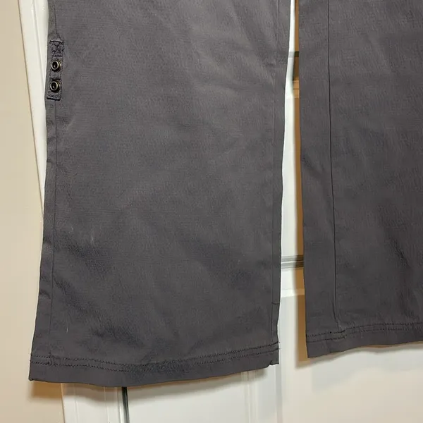 PRANA SAGE CONVERTIBLE PANT Womens size 10 gray‎ - Image 5
