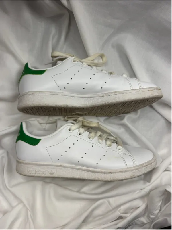 ⁠adidas Stan Smith White Fairway Green Sneakers 6 Low top court shoes Minimalist - Image 2