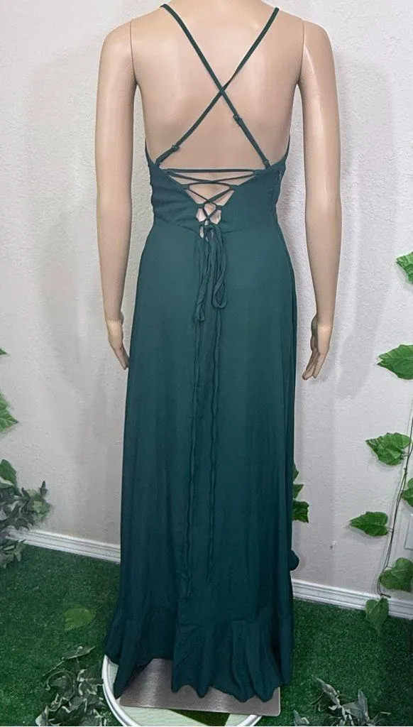 Elegant Green Sleeveless Dress NWOT - Image 11