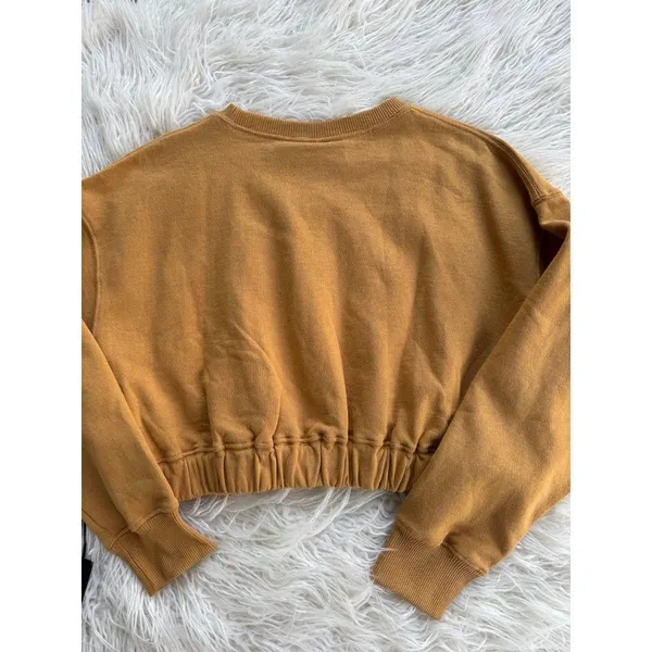 Civil Regime Cropped Sweatshirt Size Small - Image 7