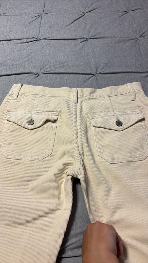 Brandy Melville velvet bell bottom jeans - Image 3