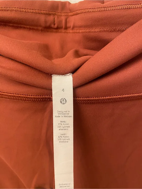 lululemon athletica High-Rise Capri Leggings in Rust - Image 4