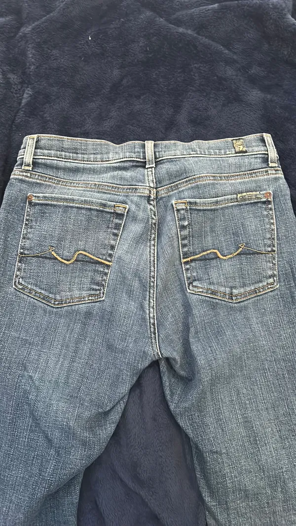 Dark Wash Josefina 7 For All Mankind - Image 3