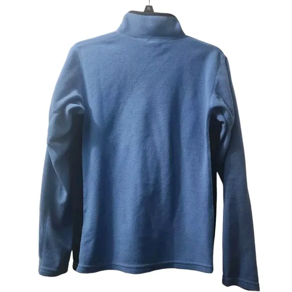 The North Face Polartec 1/4 Zip‎ Pullover Jacket Women's M Blue Fleece Outerwear - Image 2