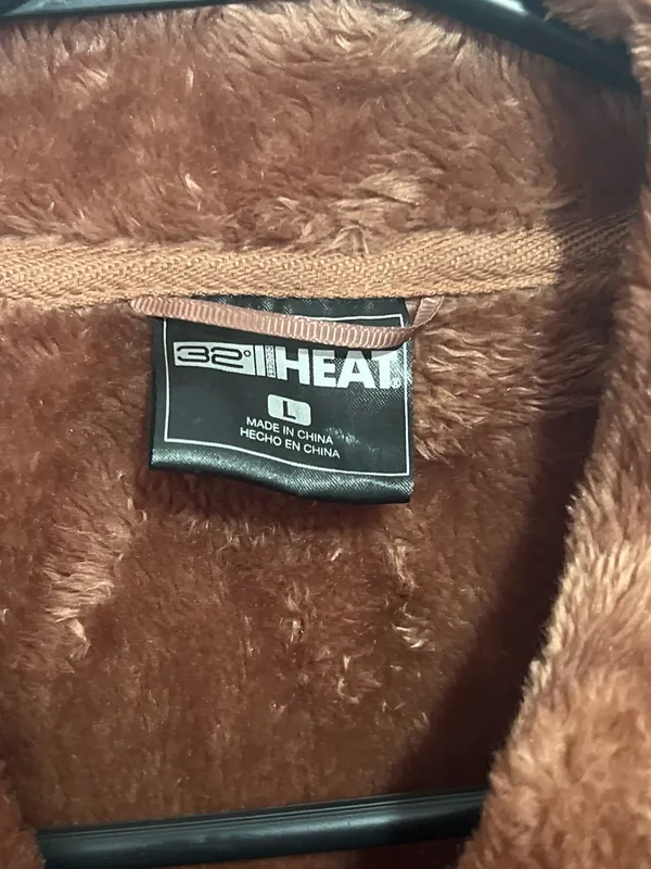 NWT 32 Degrees Heat Plush Jacket Size L - Image 6