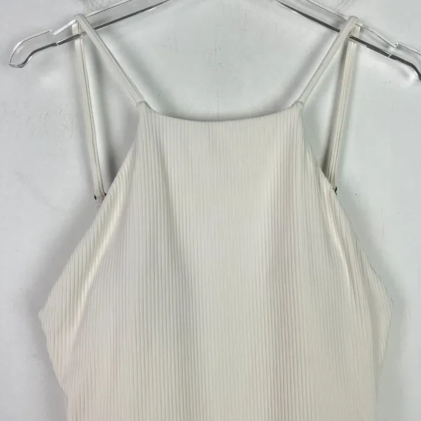 NWT Andie Swim The Asbury Rib One Piece Swimsuit Coconut Size Medium M $115 NEW - Image 3