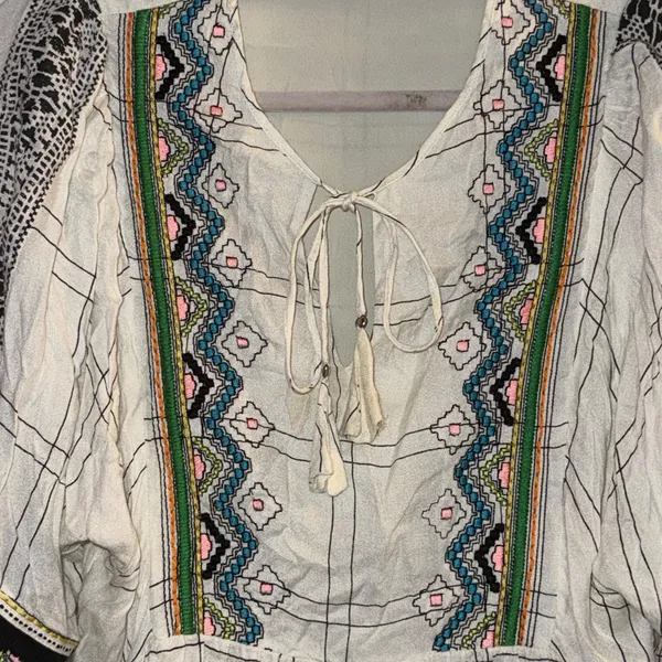 Anthropologie Vineet Bahl peasant blouse - Image 7