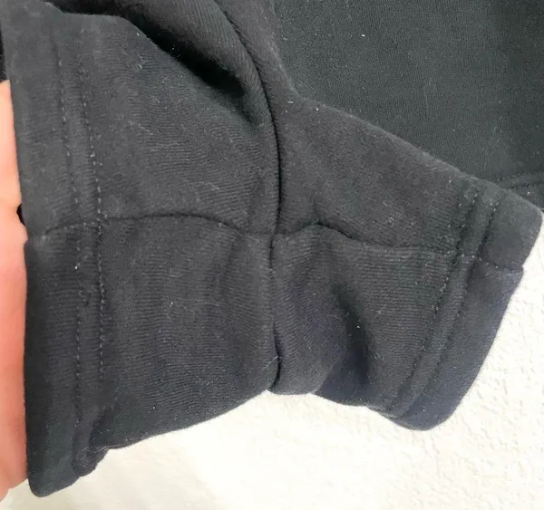 TNA Womems Shorts Black Cozy Fleece Perfect Hi-Rise Sweat Short Size Medium - Image 7