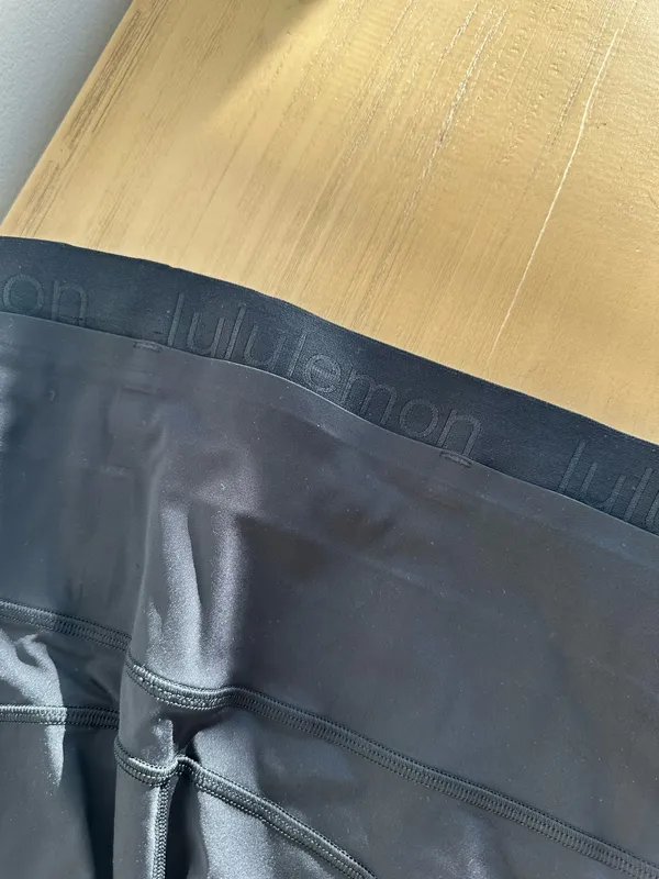 Lululemon Fast and Free Super High Rise Tight 25" Elite Black 6 - Image 4