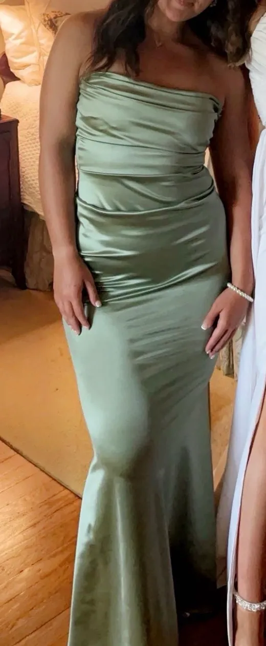 Sage Green Windsor Dress - Image 3