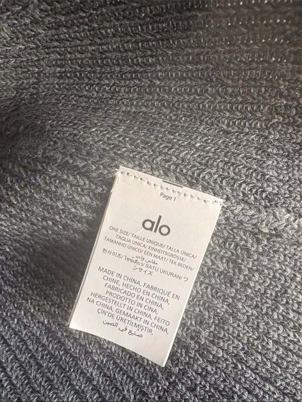 ALO Yoga | Denim Knit Cloche - Image 3