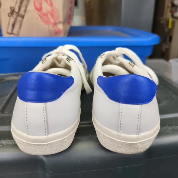 Madewell‎ Sidewalk White Leather Sneakers Low Top Women's 11 Men's 9.5 Shoes - Image 5