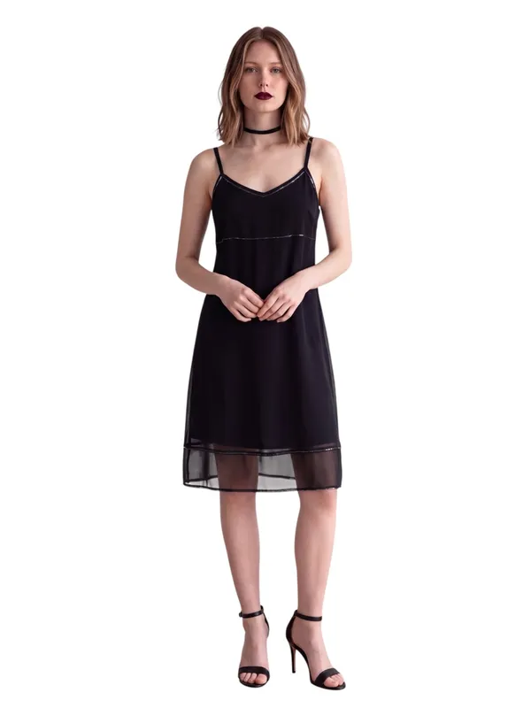 Vintage Y2K 90s Beaded Slip Dress Grunge Whimsigoth Fairycore Cocktail dress - Image 3