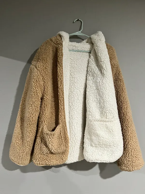 Love Tree Fluffy Reservable Jacket - Image 4