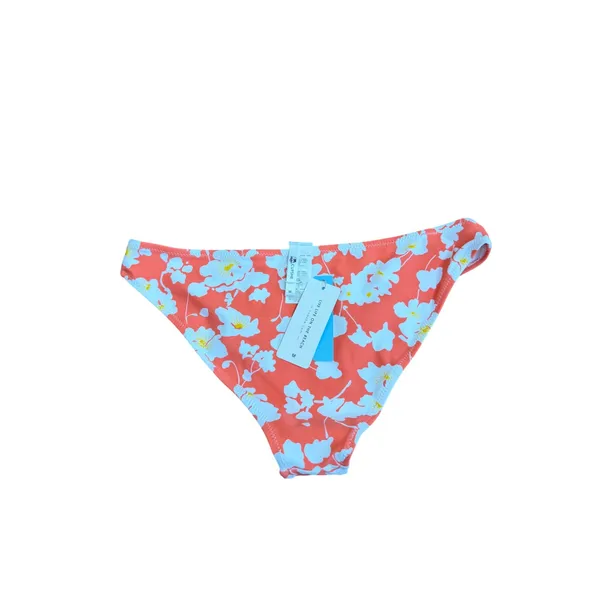 Cupshe Womens‎ Orange White Floral Print Bikini Bottom Swimsuit Size M NWT - Image 2