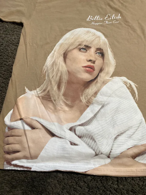 Billie Eilish Oversized Tee Size M/L - Image 2