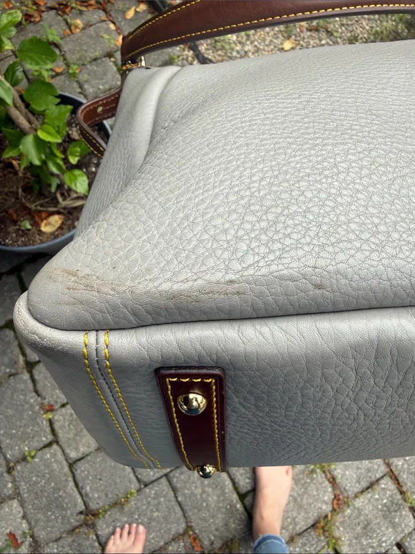 Dooney & Bourke Samba Leather Logo Lock Hobo Bag - Image 6