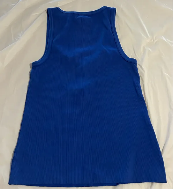 Aerie Henley Tank Top Ribbed - Image 2