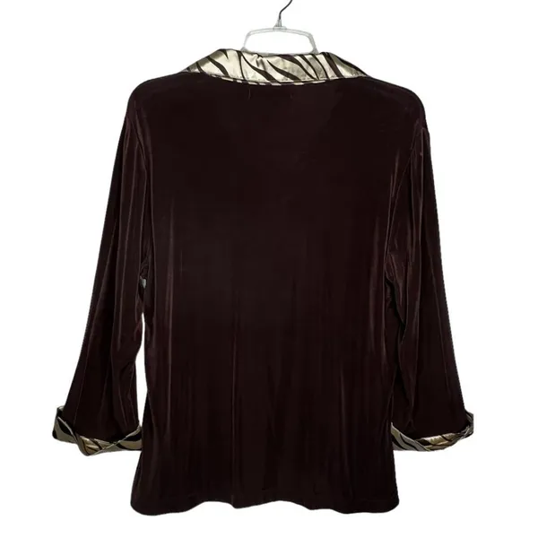 Vintage Kiara‎ Top Brown Size XL - Image 5