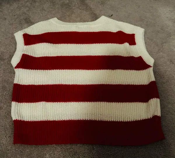 Double Zero striped crop sweater - Image 3