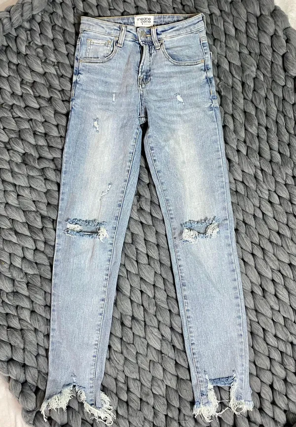 Insane Gene Luna Distressed Skinny Jeans - Image 3