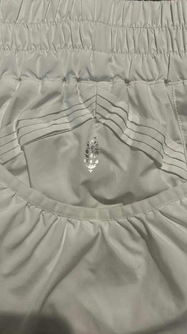 Get Your Flirt On Shorts White, S - Image 4