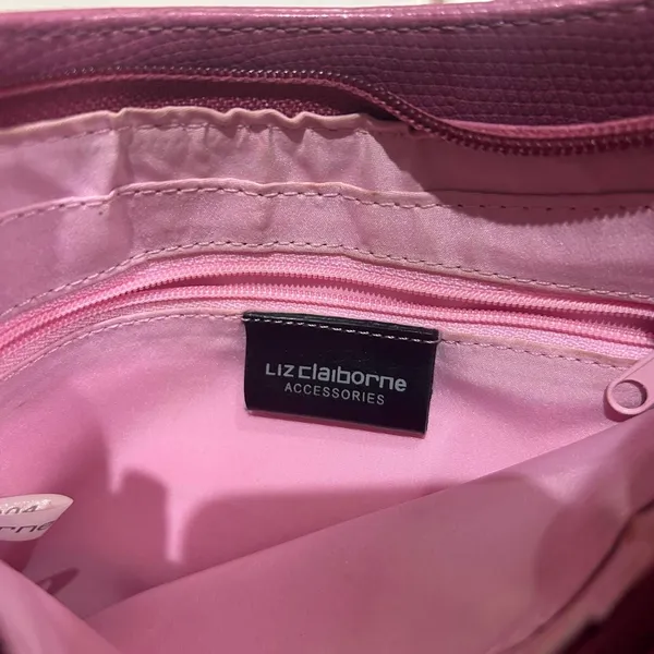 Liz Claiborne pink handbag - Image 4