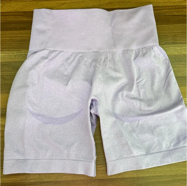 ZXQUII Seamless Workout Shorts for Women High Waist Scrunch Butt Lifting Tummy Control Yoga Gym Athletic Biker Shorts - Image 2