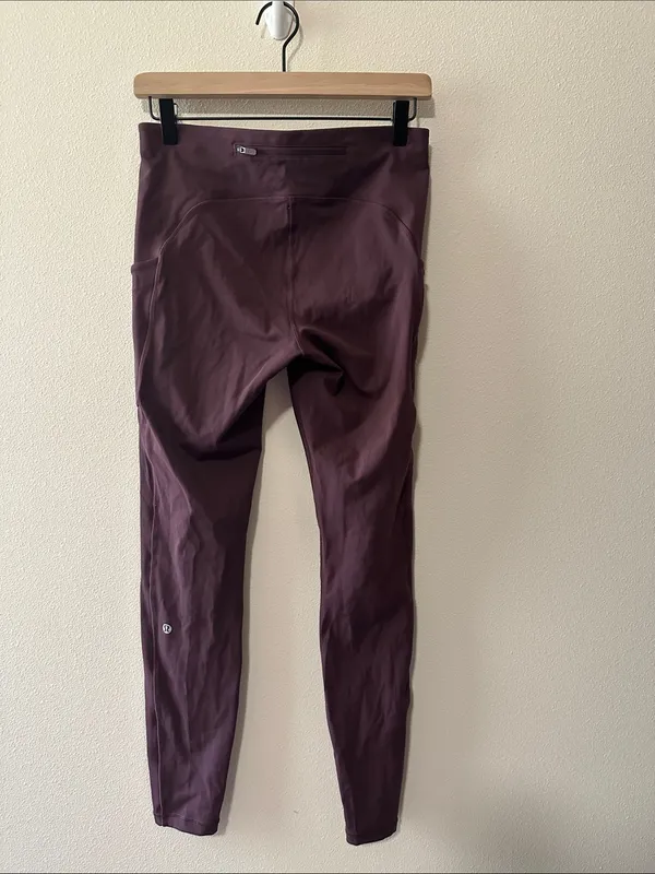 Lululemon Speed Up Tight *28" Arctic Plum W5BMUS Full-On® Luxtreme size 8 - Image 5